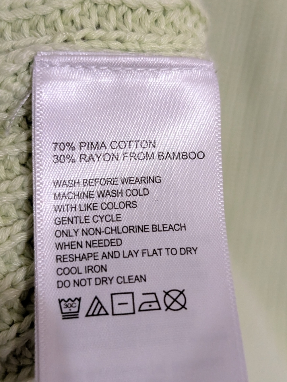 Tommy Bahama Womens Sweater Tank Vest Knit Pima Cotton Size Small - Picture 4 of 4